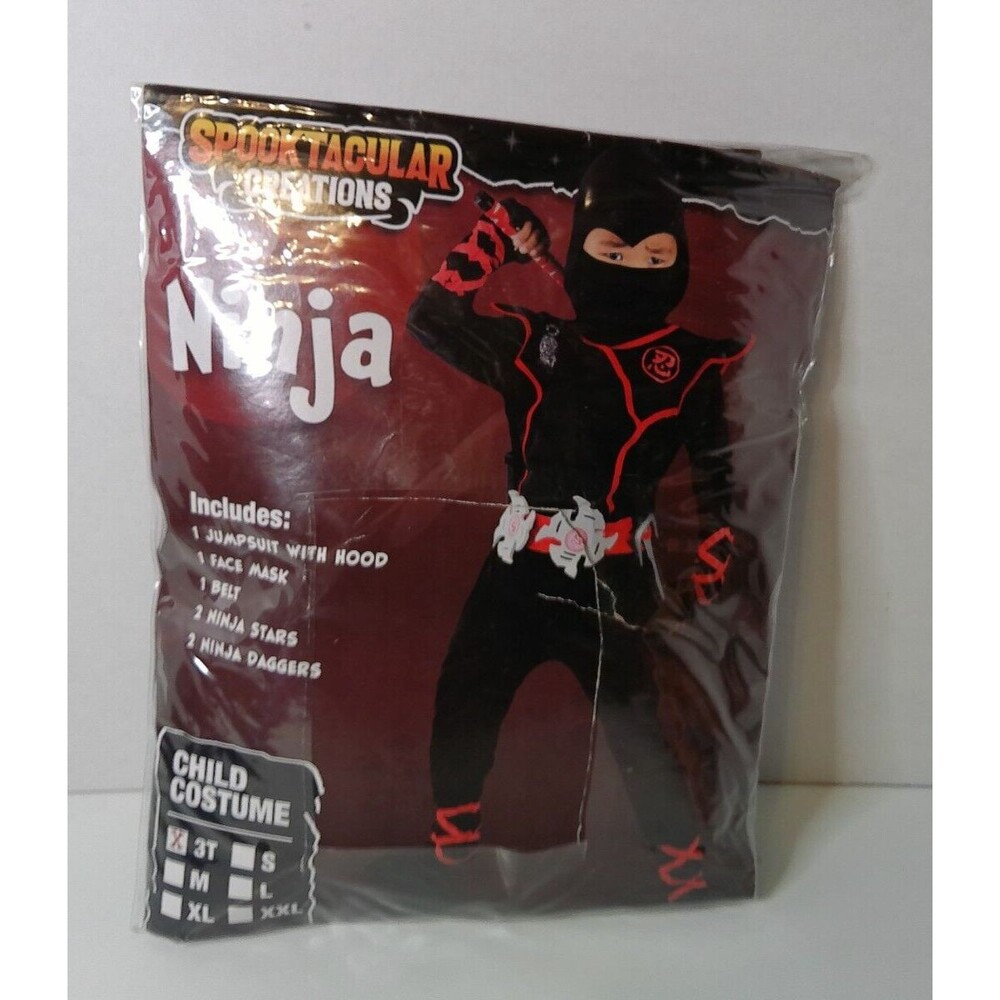 Spooktacular Ninja Size 3T Costume